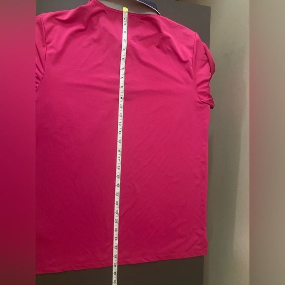 Adidas Men's Pink Polo Shirt Size Medium.in excellent condition - Picture 7 of 10